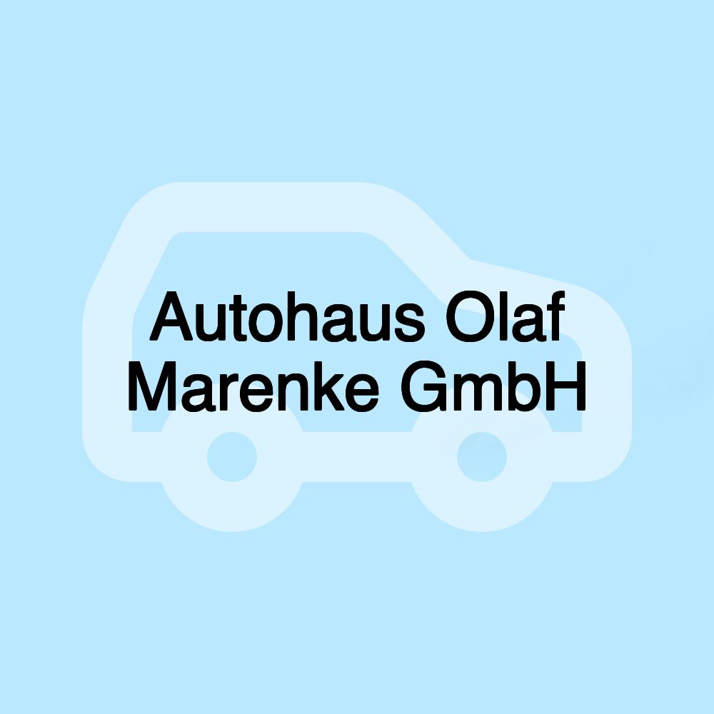 Autohaus Olaf Marenke GmbH