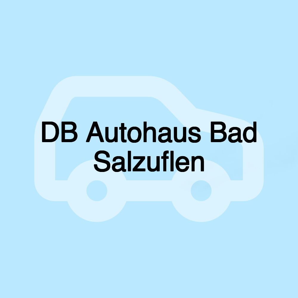 DB Autohaus Bad Salzuflen