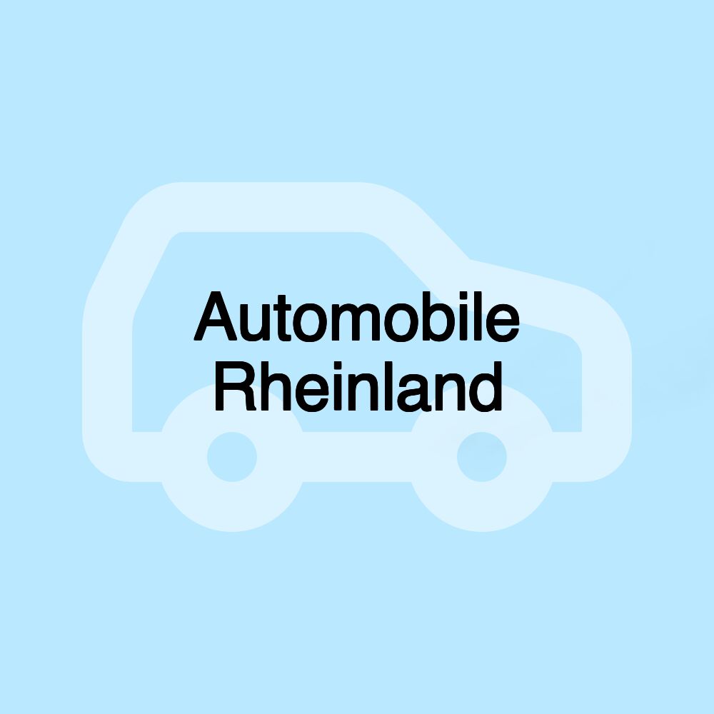 Automobile Rheinland