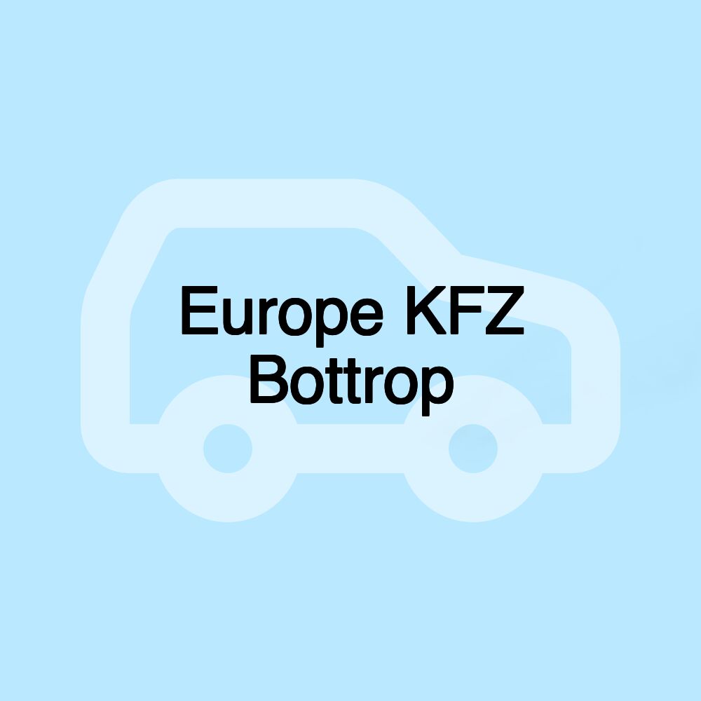 Europe KFZ Bottrop