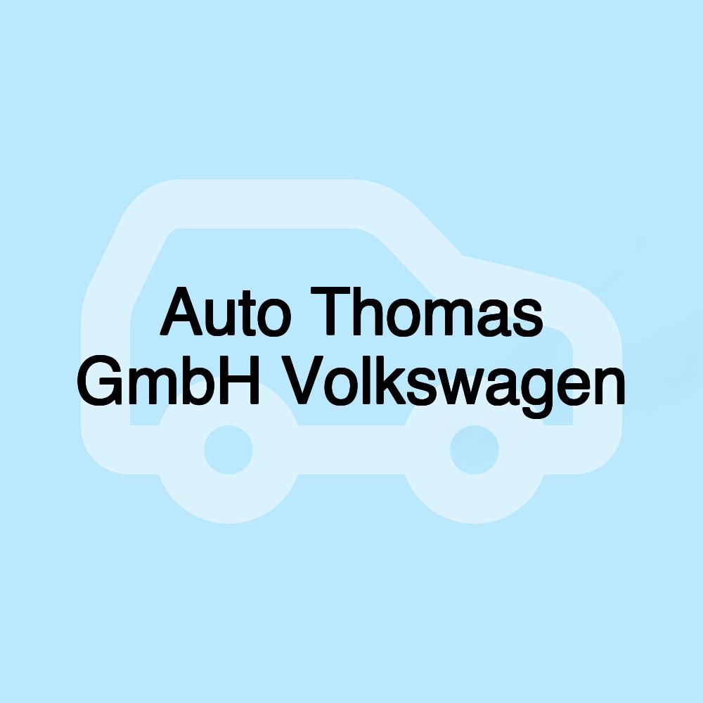 Auto Thomas GmbH Volkswagen