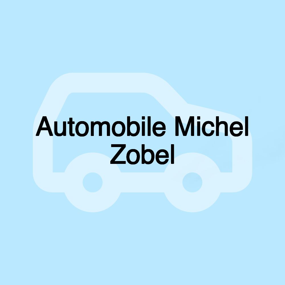 Automobile Michel Zobel