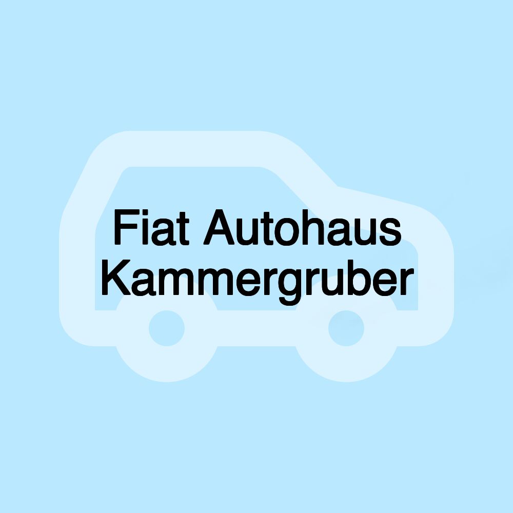 Fiat Autohaus Kammergruber