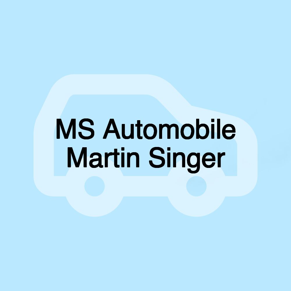 MS Automobile Martin Singer