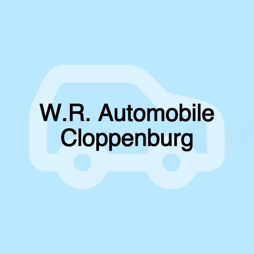 W.R. Automobile Cloppenburg