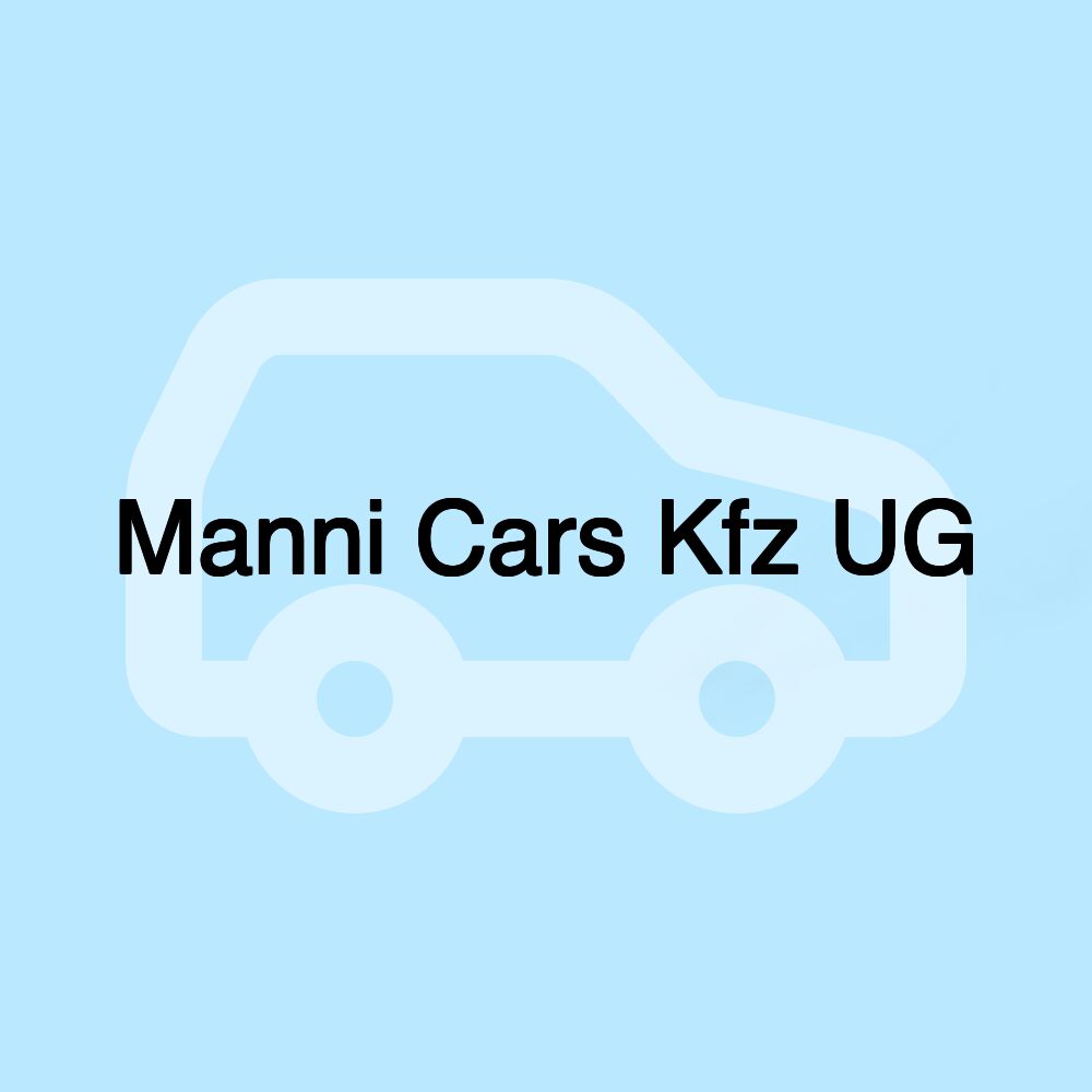 Manni Cars Kfz UG