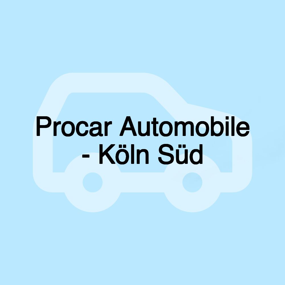 Procar Automobile - Köln Süd