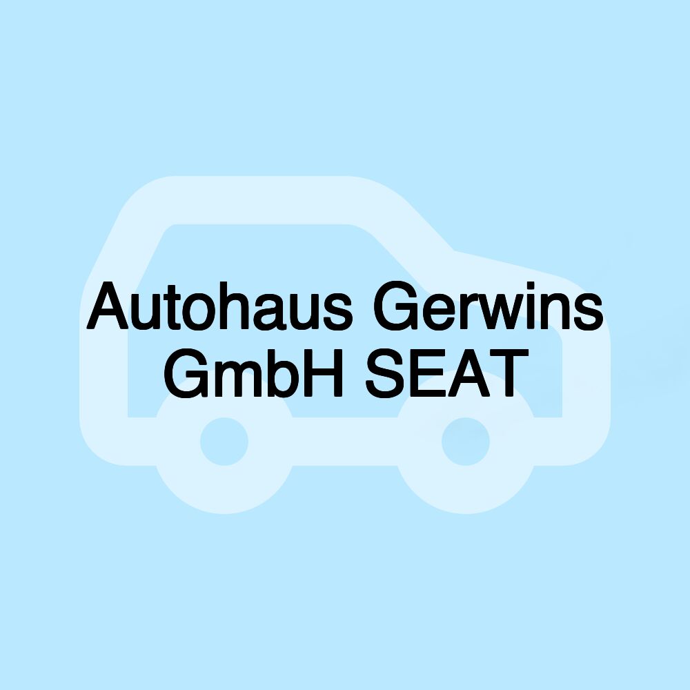 Autohaus Gerwins GmbH SEAT