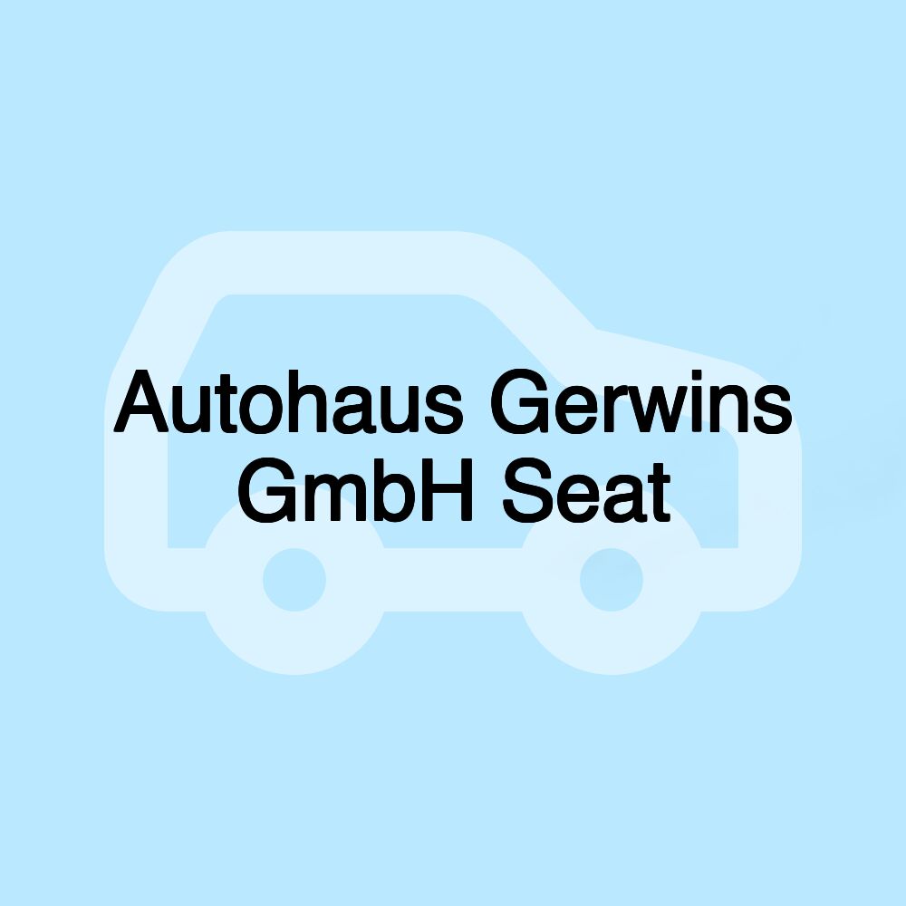 Autohaus Gerwins GmbH Seat