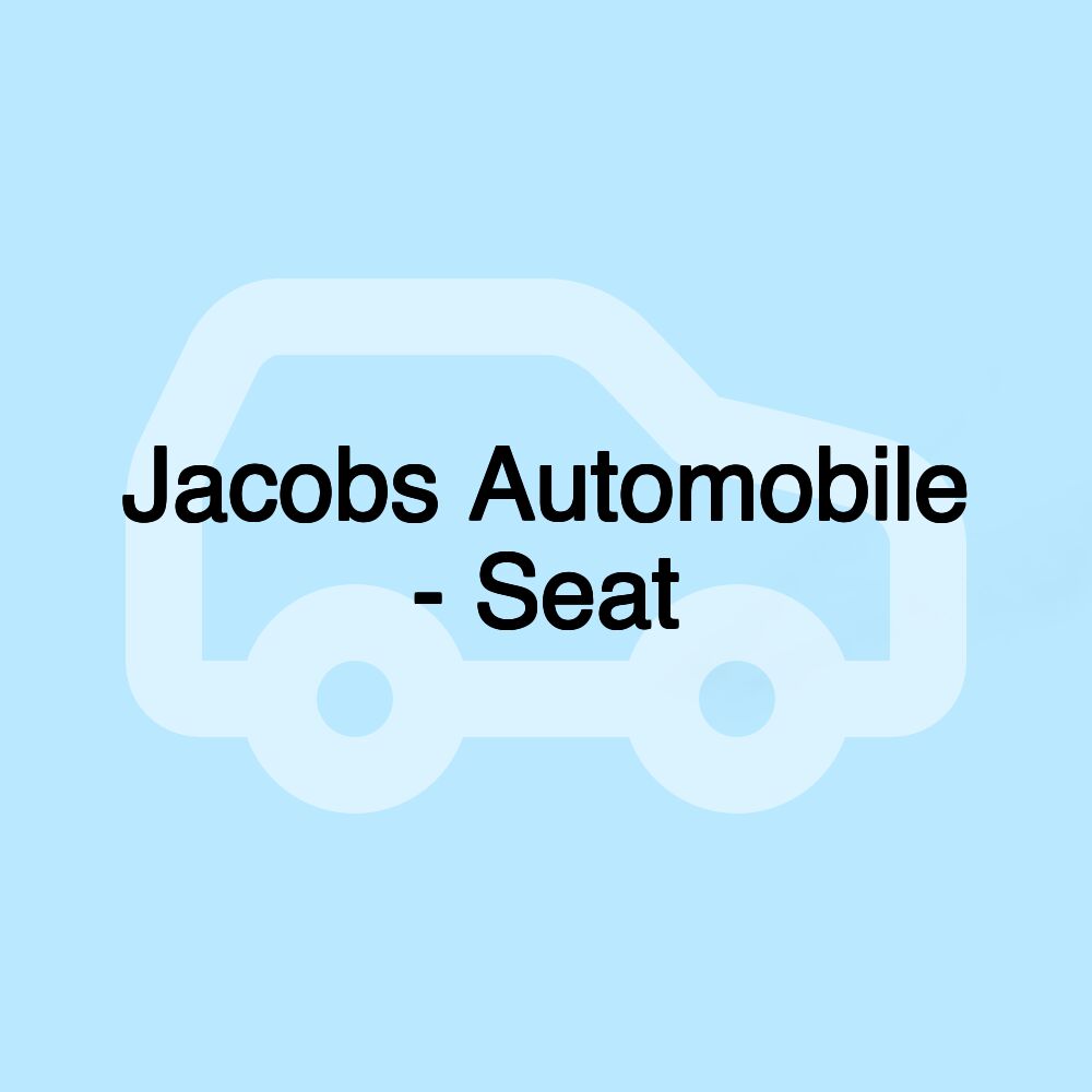 Jacobs Automobile - Seat