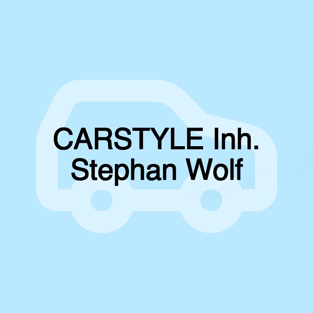 CARSTYLE Inh. Stephan Wolf