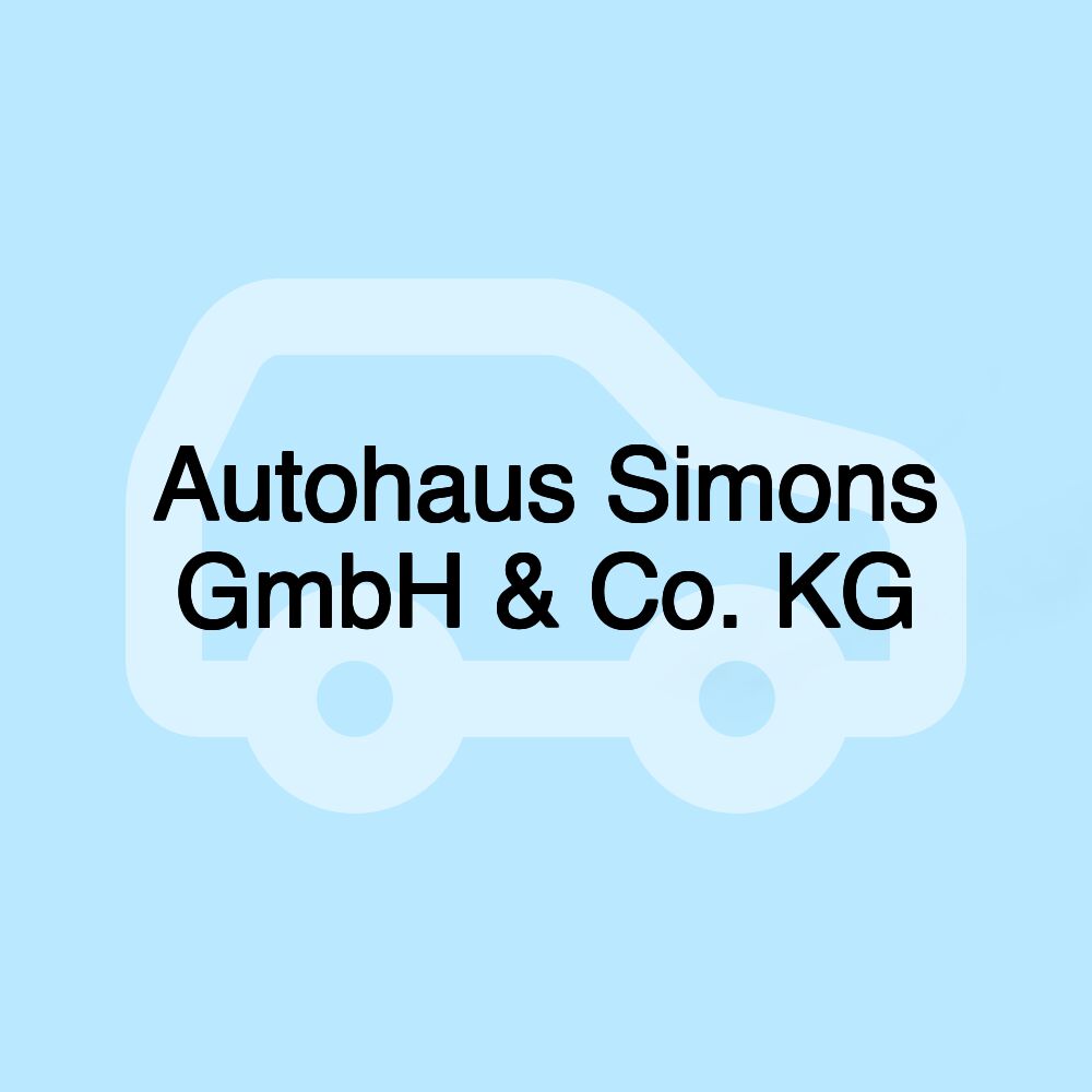 Autohaus Simons GmbH & Co. KG