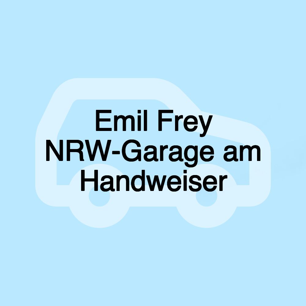 Emil Frey NRW-Garage Düsseldorf Burgunderstraße