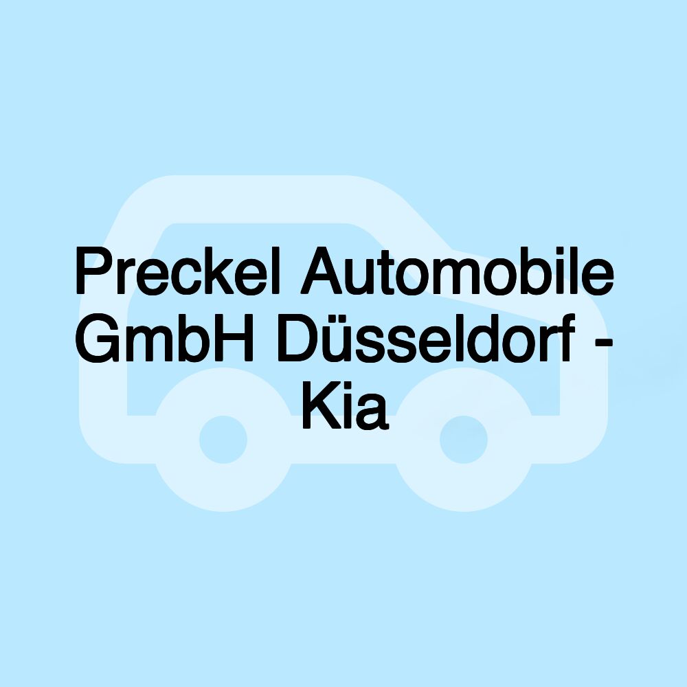 Preckel Automobile GmbH Düsseldorf - Kia