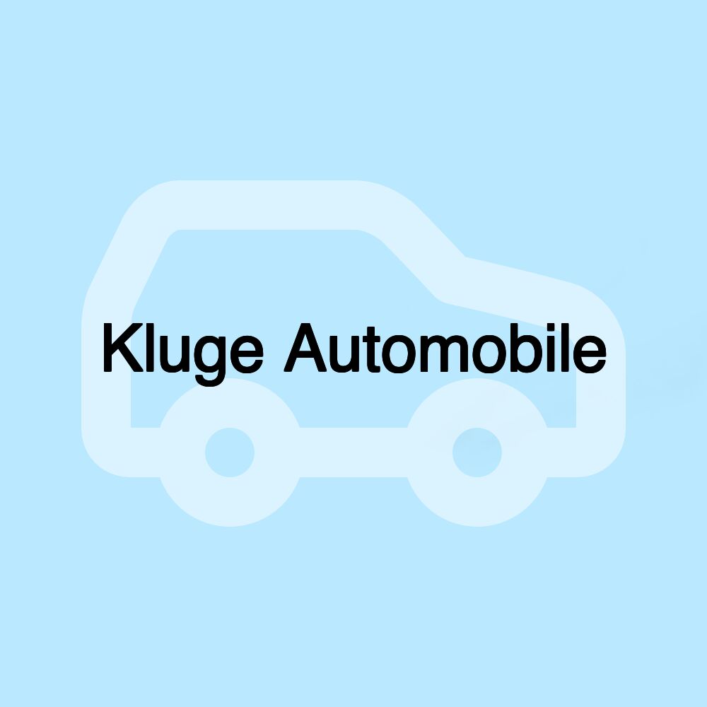 Kluge Automobile