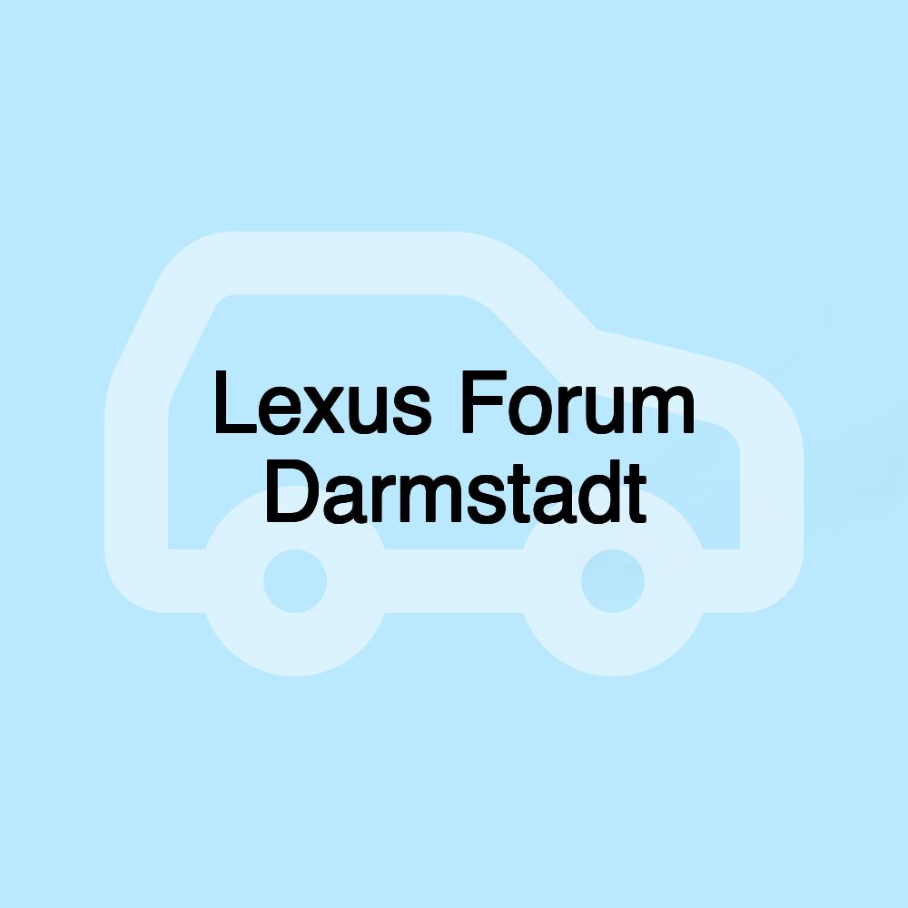 Lexus Forum Darmstadt