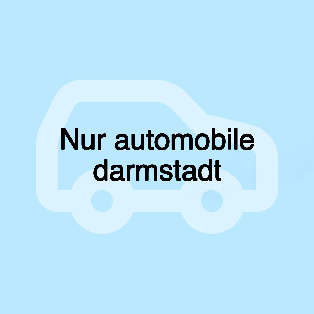 Nur automobile darmstadt