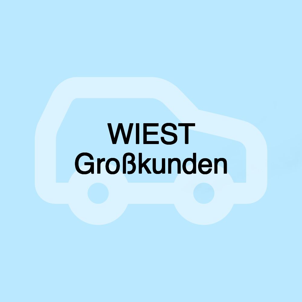 WIEST Großkunden