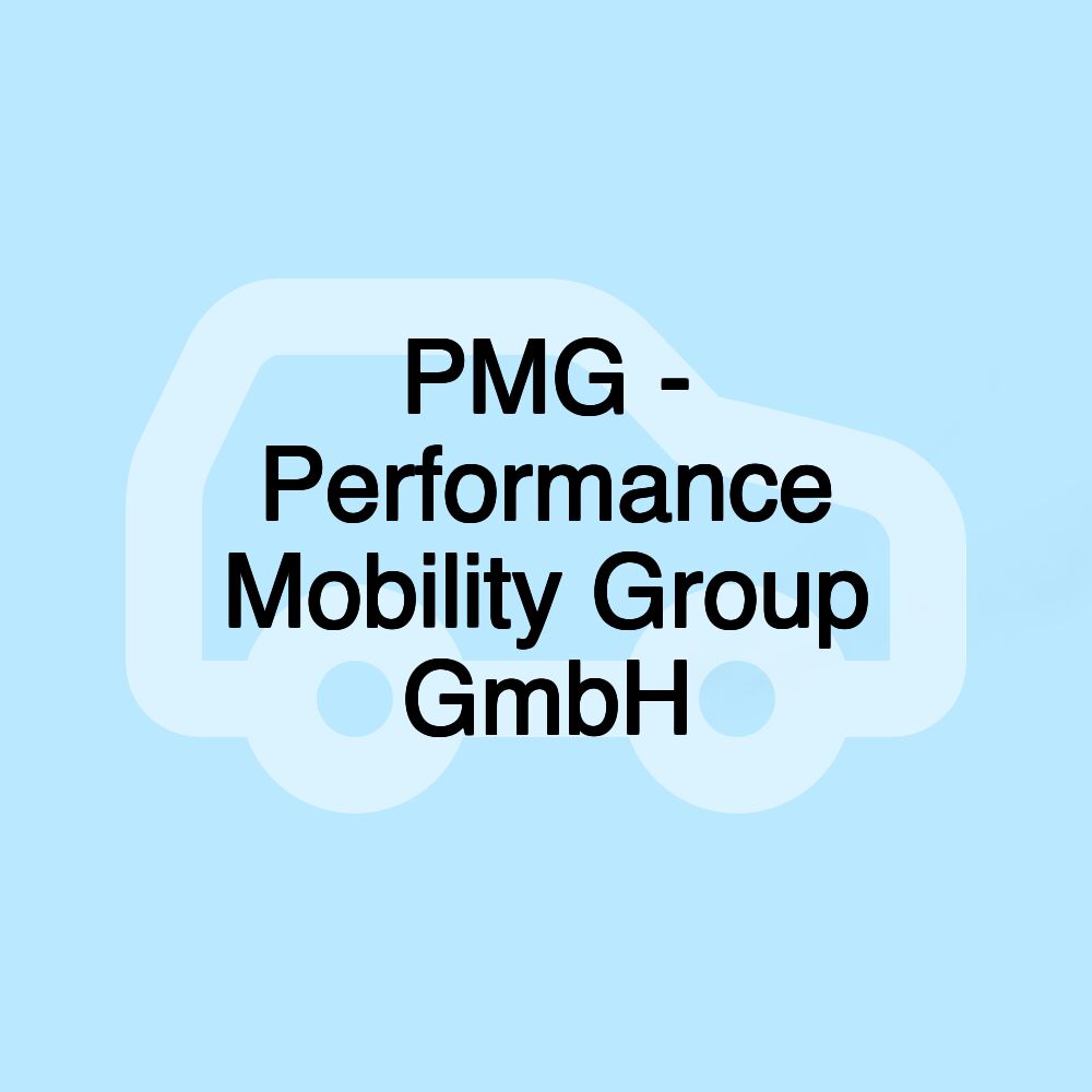 PMG - Performance Mobility Group GmbH