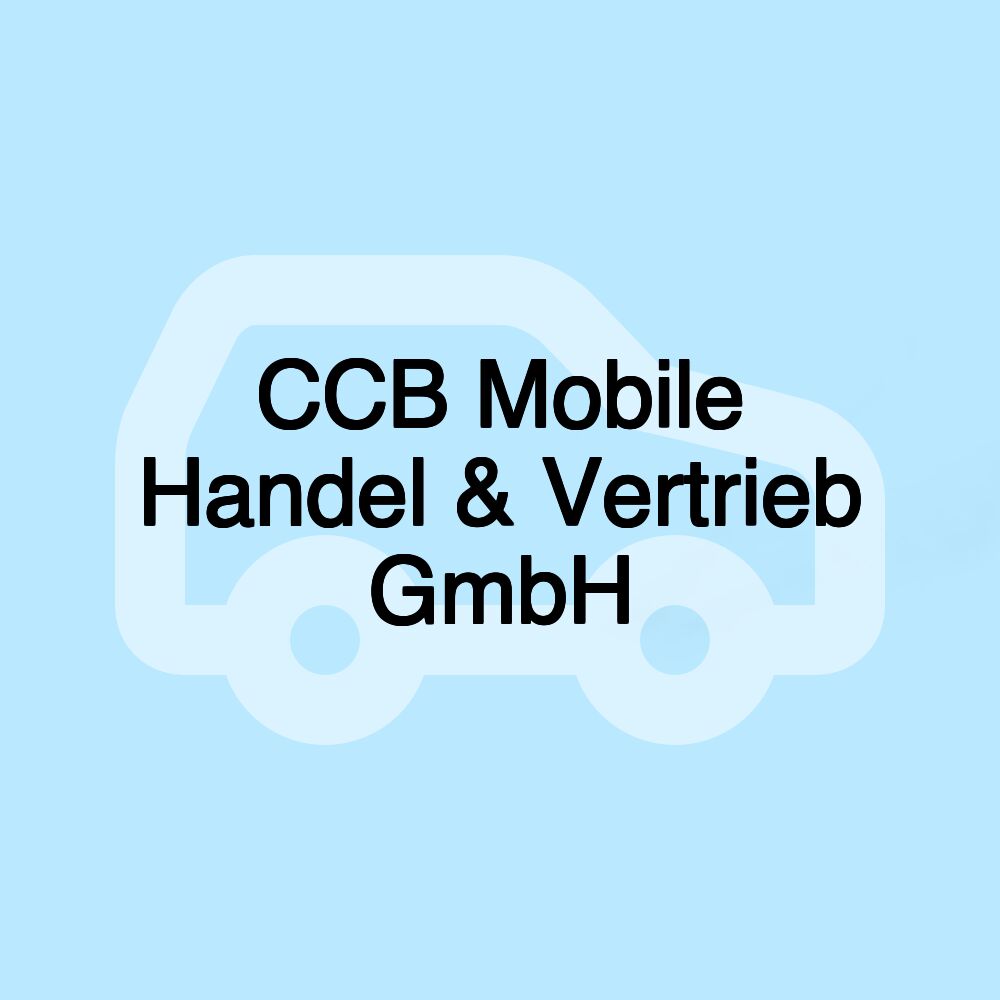 CCB Mobile Handel & Vertrieb GmbH