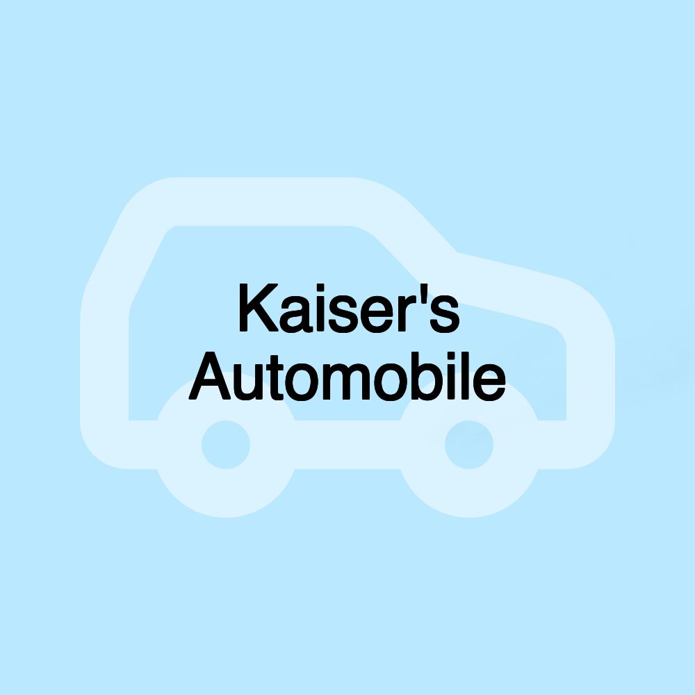 Kaiser's Automobile