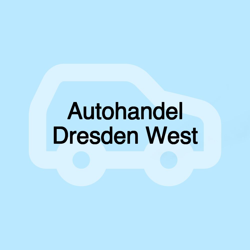 Autohandel Dresden West