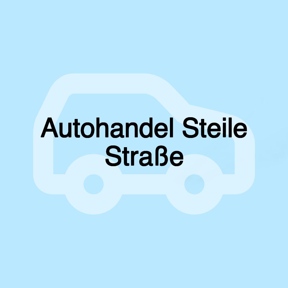 Autohandel Steile Straße