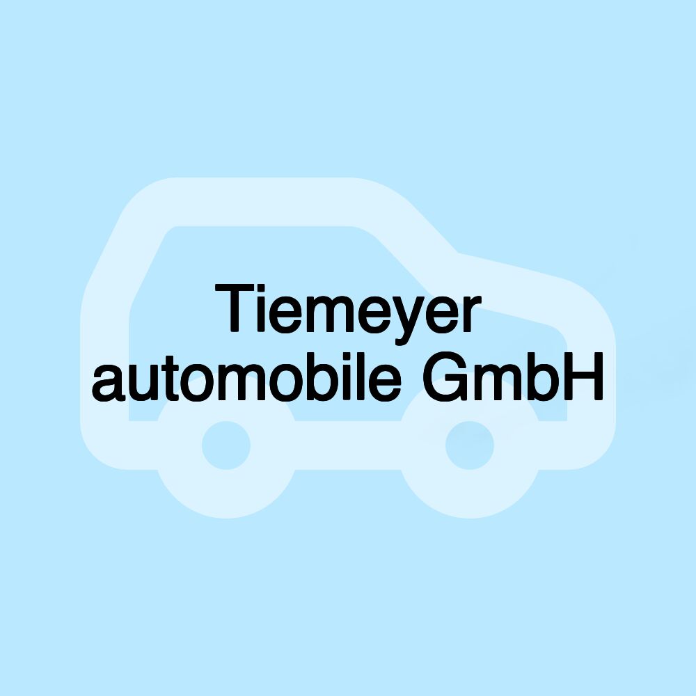 Tiemeyer automobile GmbH