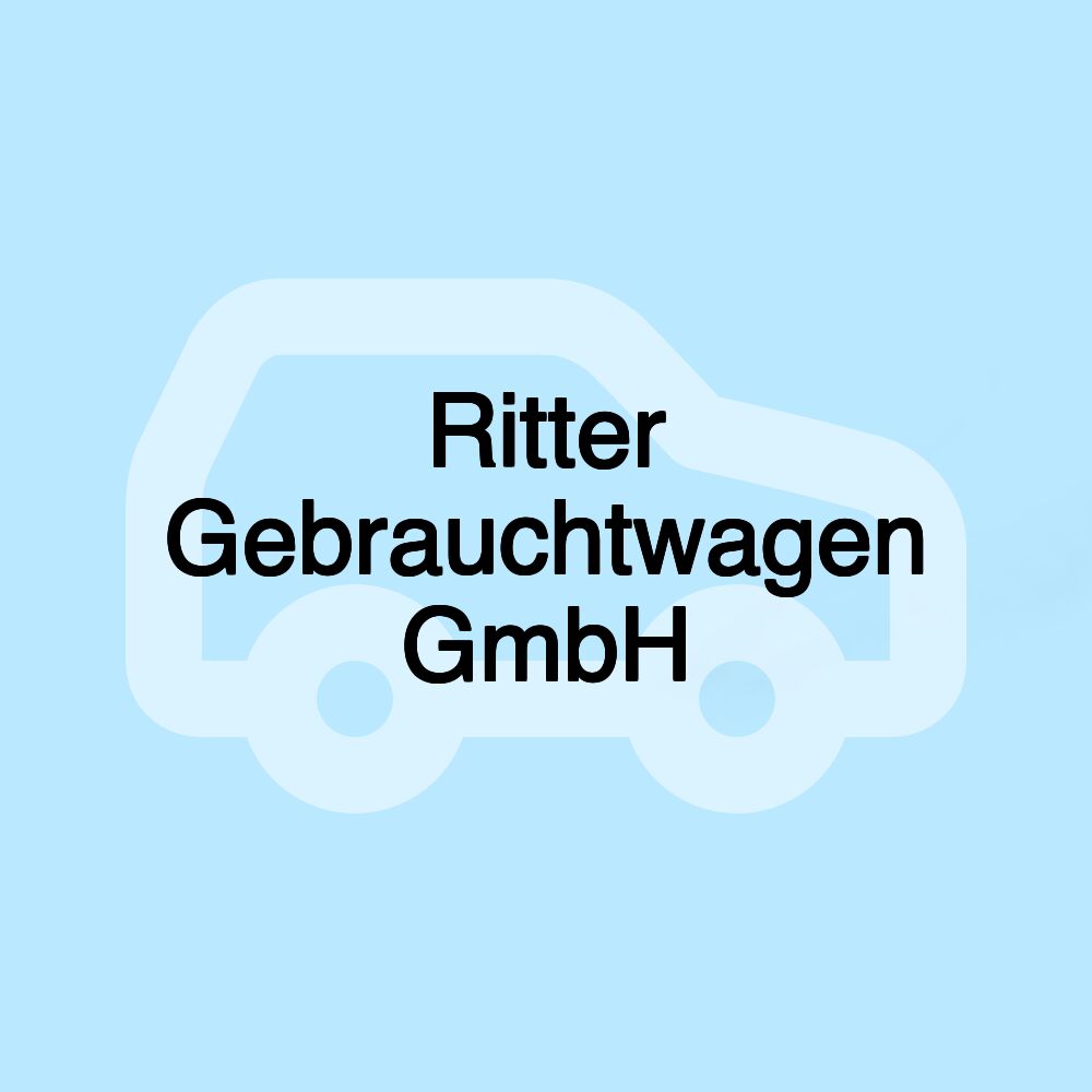 Ritter Gebrauchtwagen GmbH