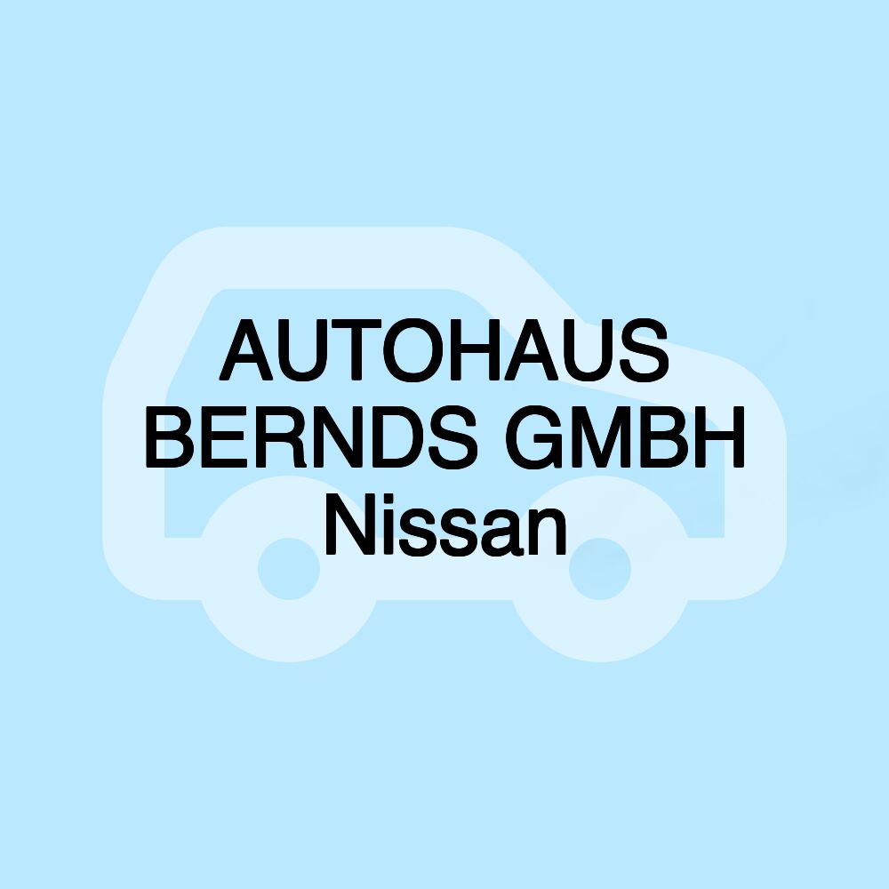 AUTOHAUS BERNDS GMBH Nissan