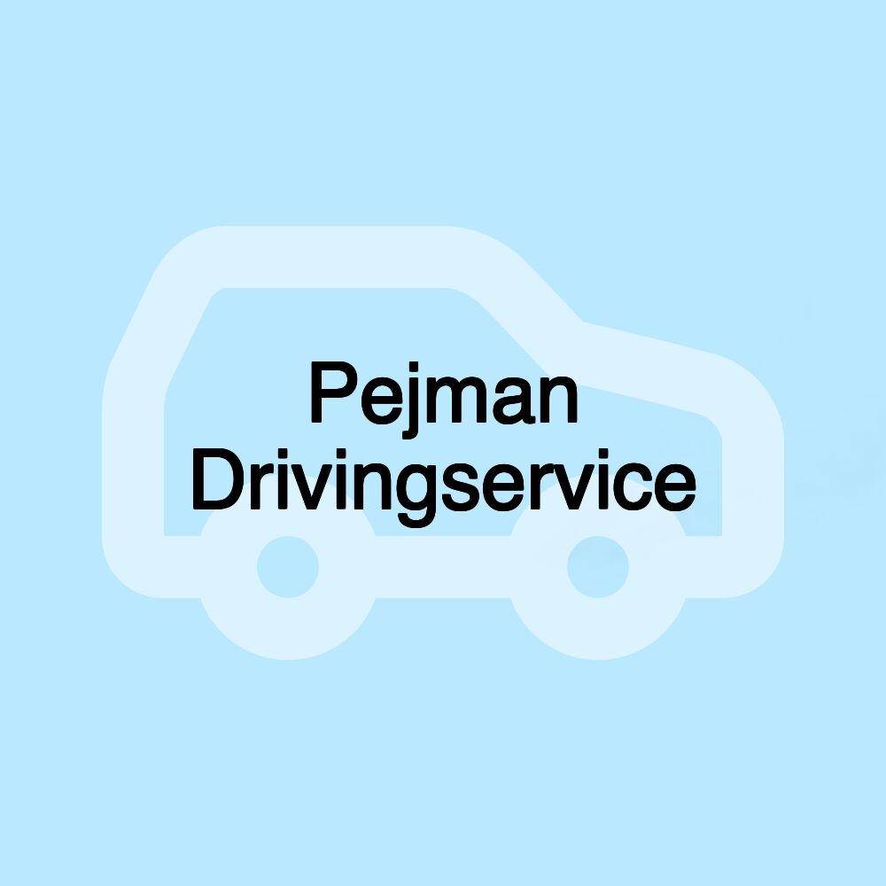 Pejman Drivingservice