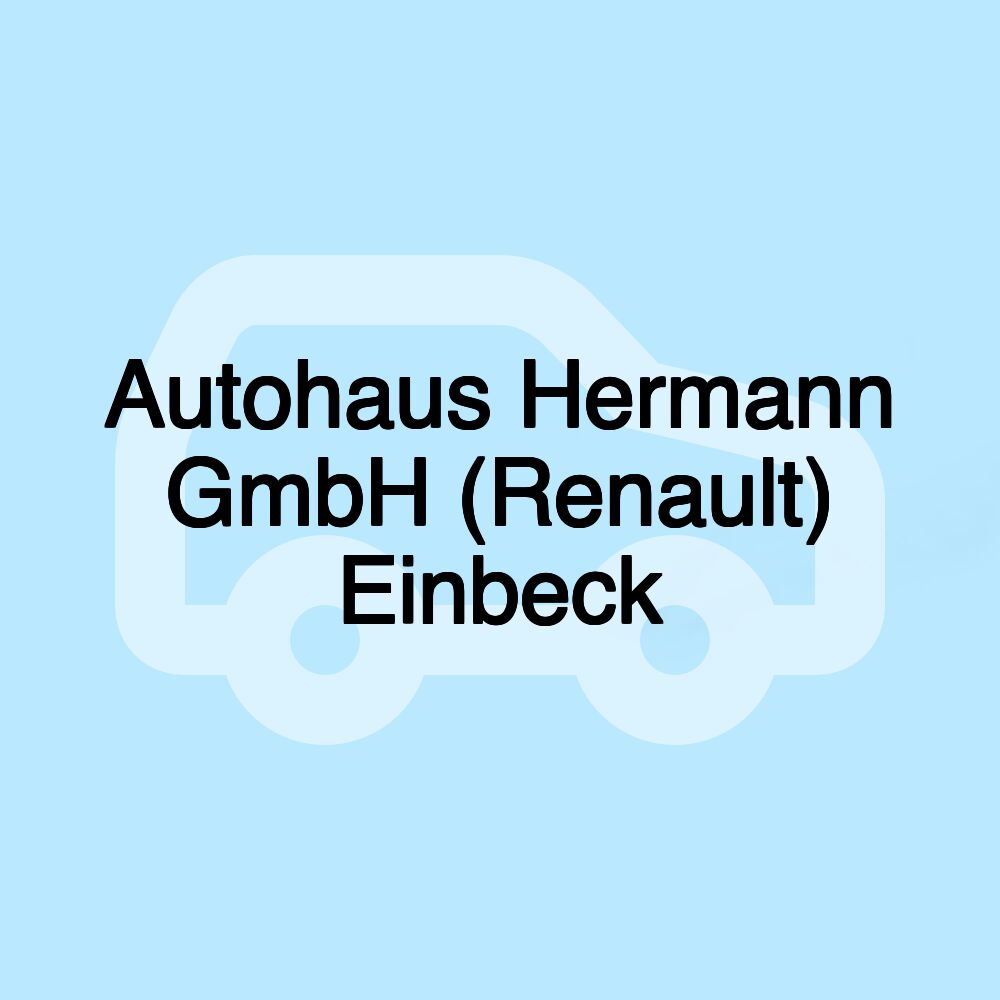 Autohaus Hermann GmbH (Renault) Einbeck