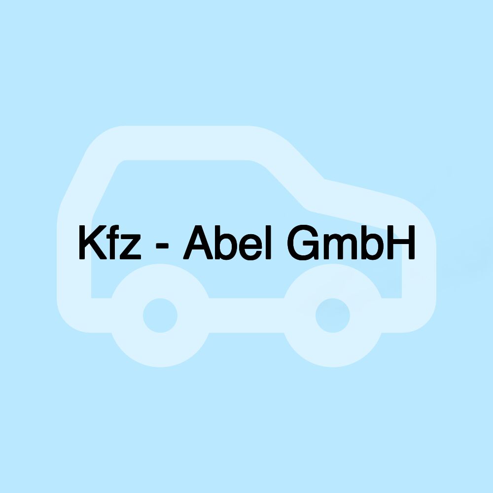 Kfz - Abel GmbH