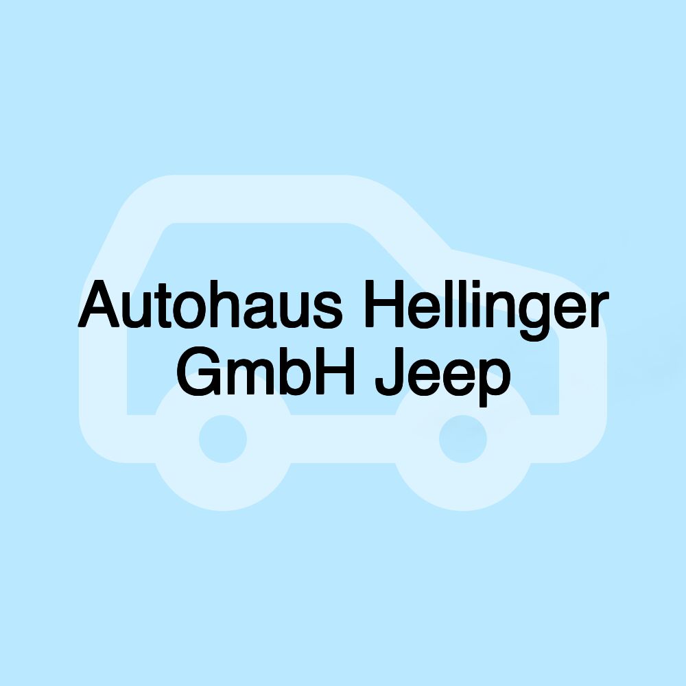 Autohaus Hellinger GmbH Jeep