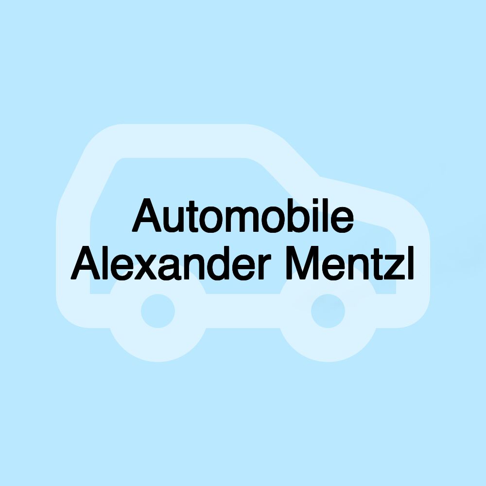 Automobile Alexander Mentzl