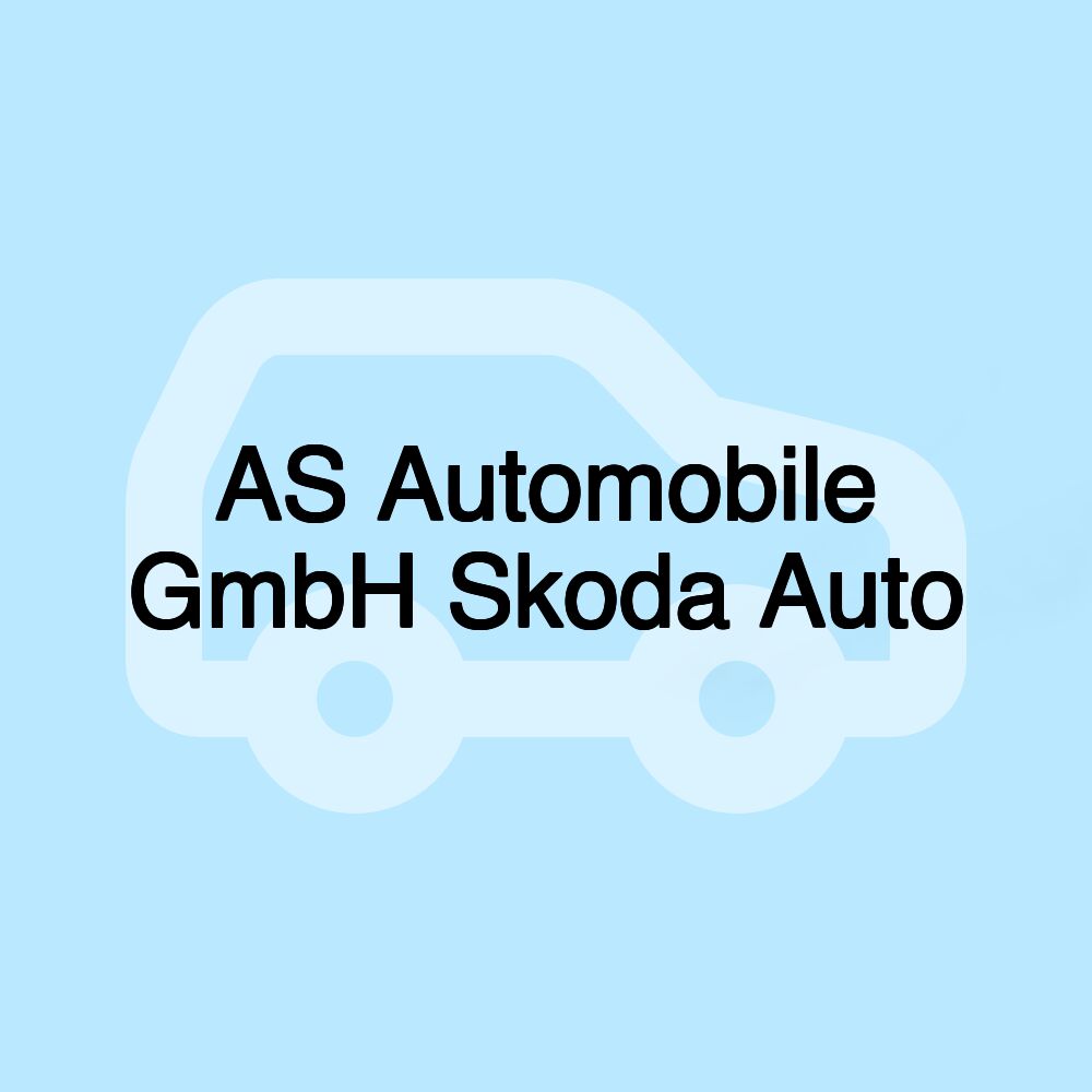 AS Automobile GmbH Skoda Auto