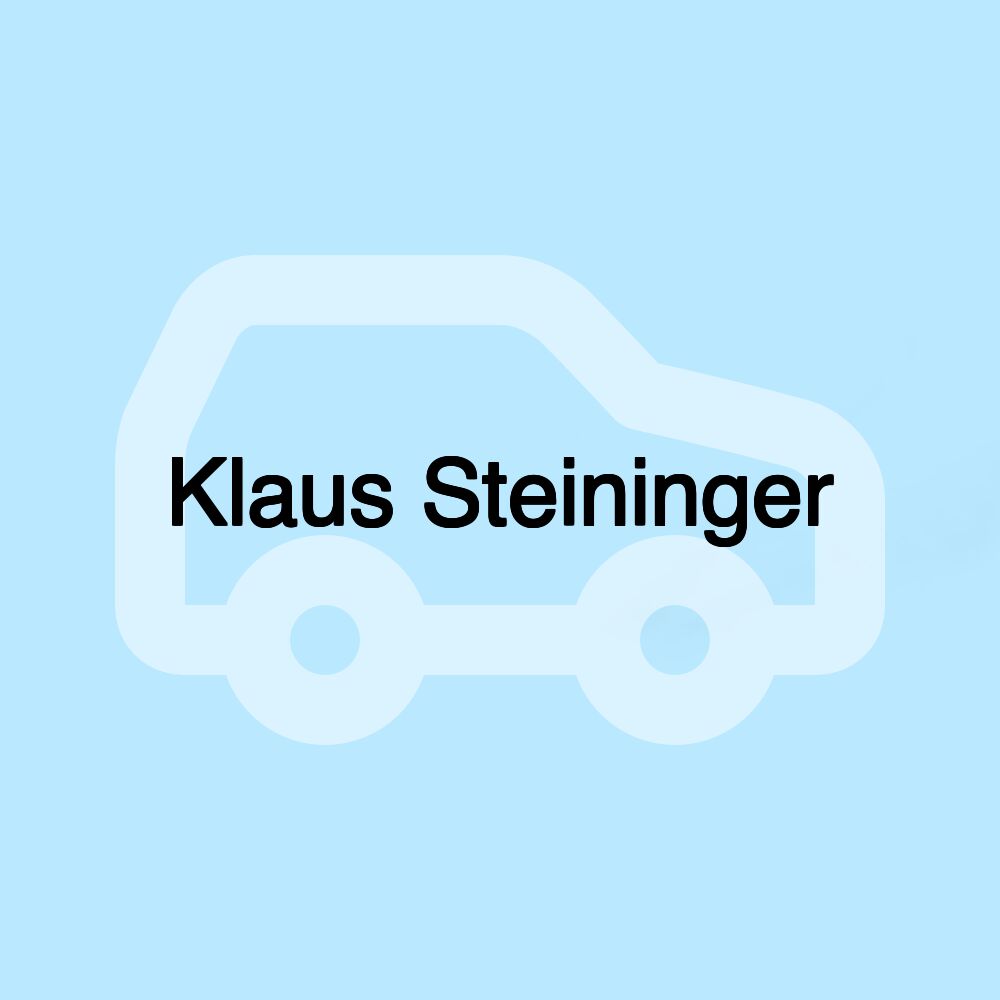 Klaus Steininger