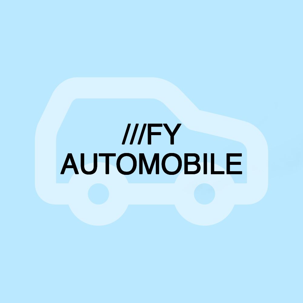 ///FY AUTOMOBILE