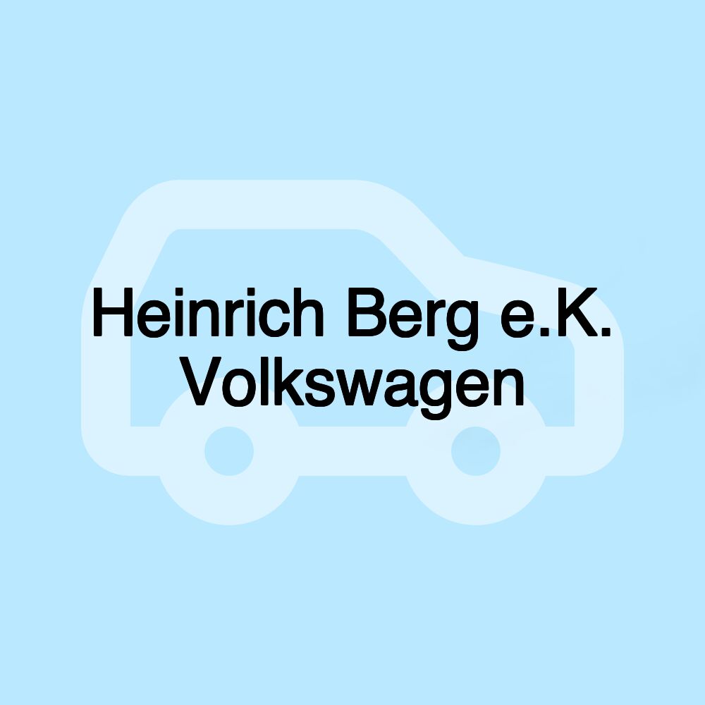 Heinrich Berg e.K. Volkswagen