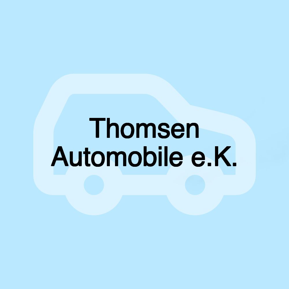 Thomsen Automobile e.K.