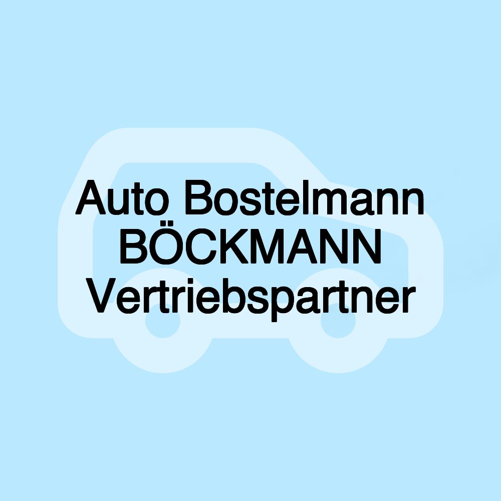 Auto Bostelmann BÖCKMANN Vertriebspartner