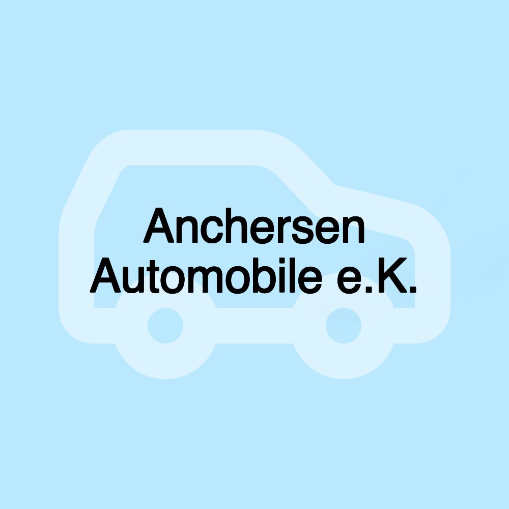 Anchersen Automobile e.K.