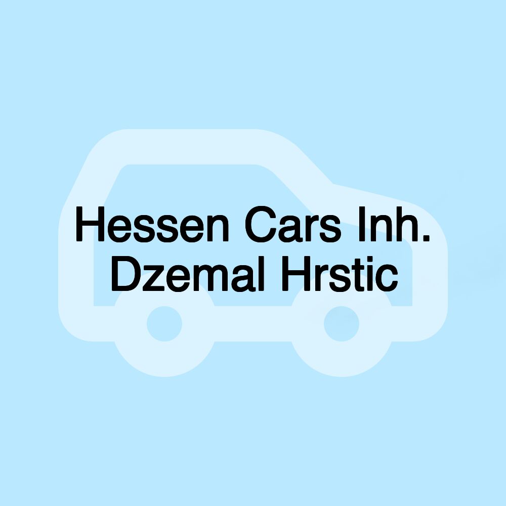 Hessen Cars Inh. Dzemal Hrstic