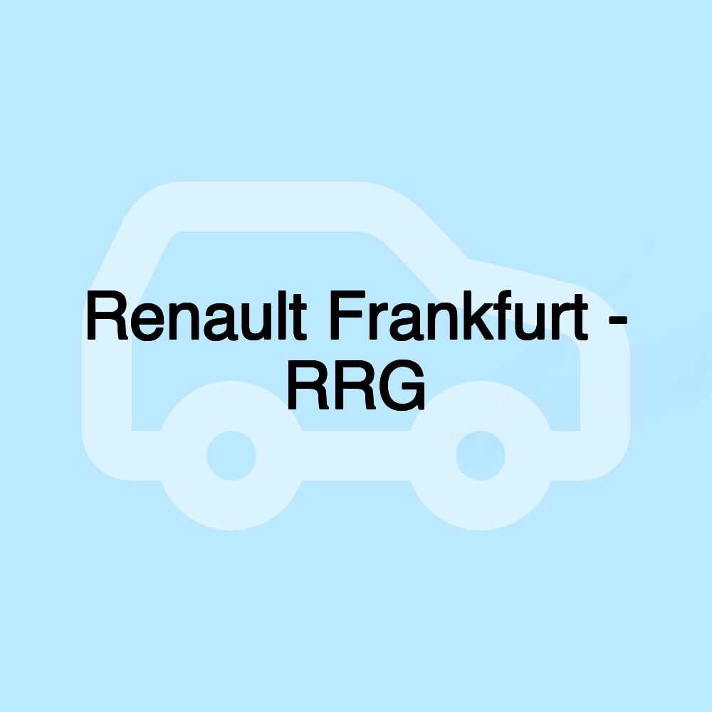 Renault Frankfurt - RRG