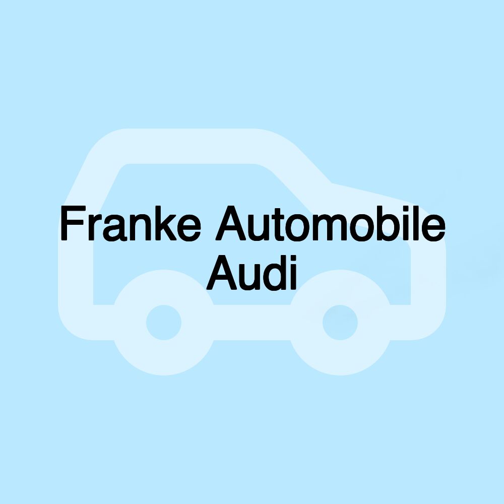 Franke Automobile Audi