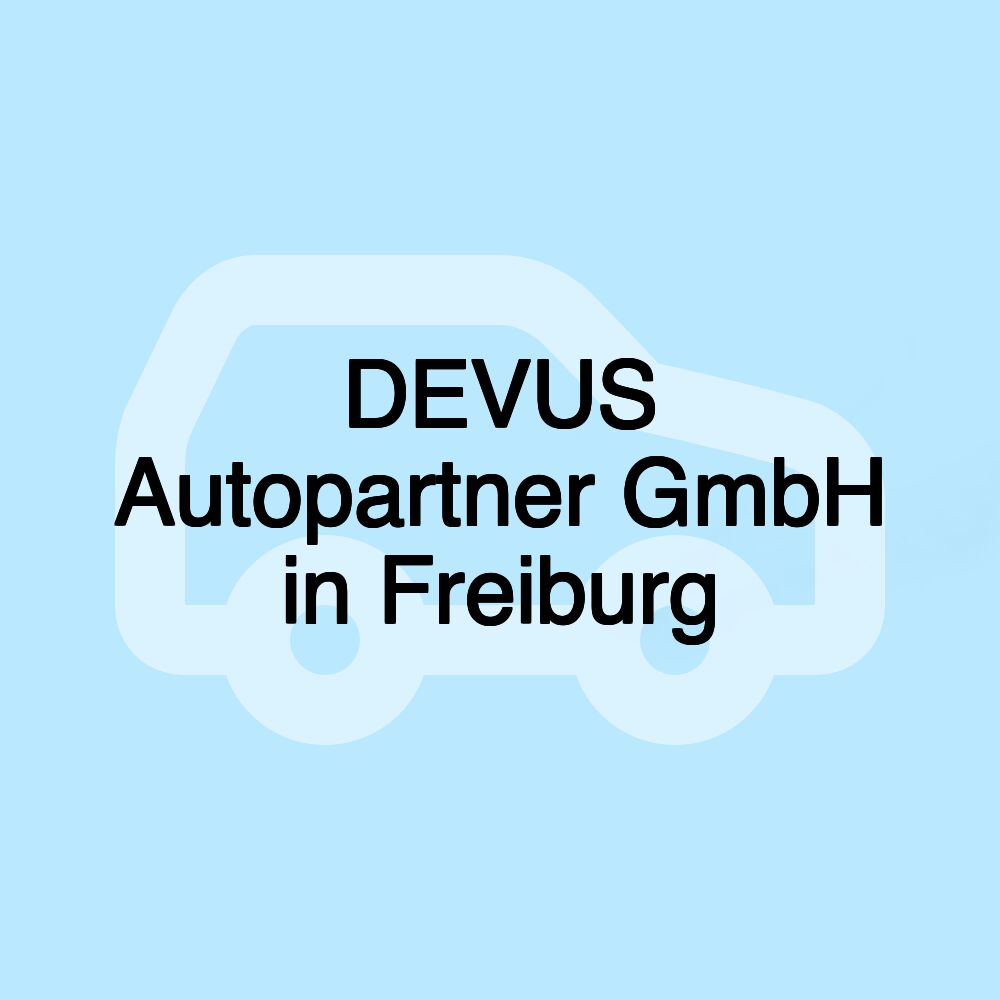 DEVUS Autopartner GmbH in Freiburg