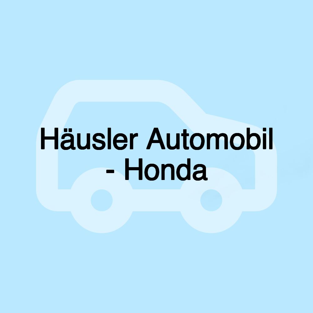 Häusler Automobil - Honda