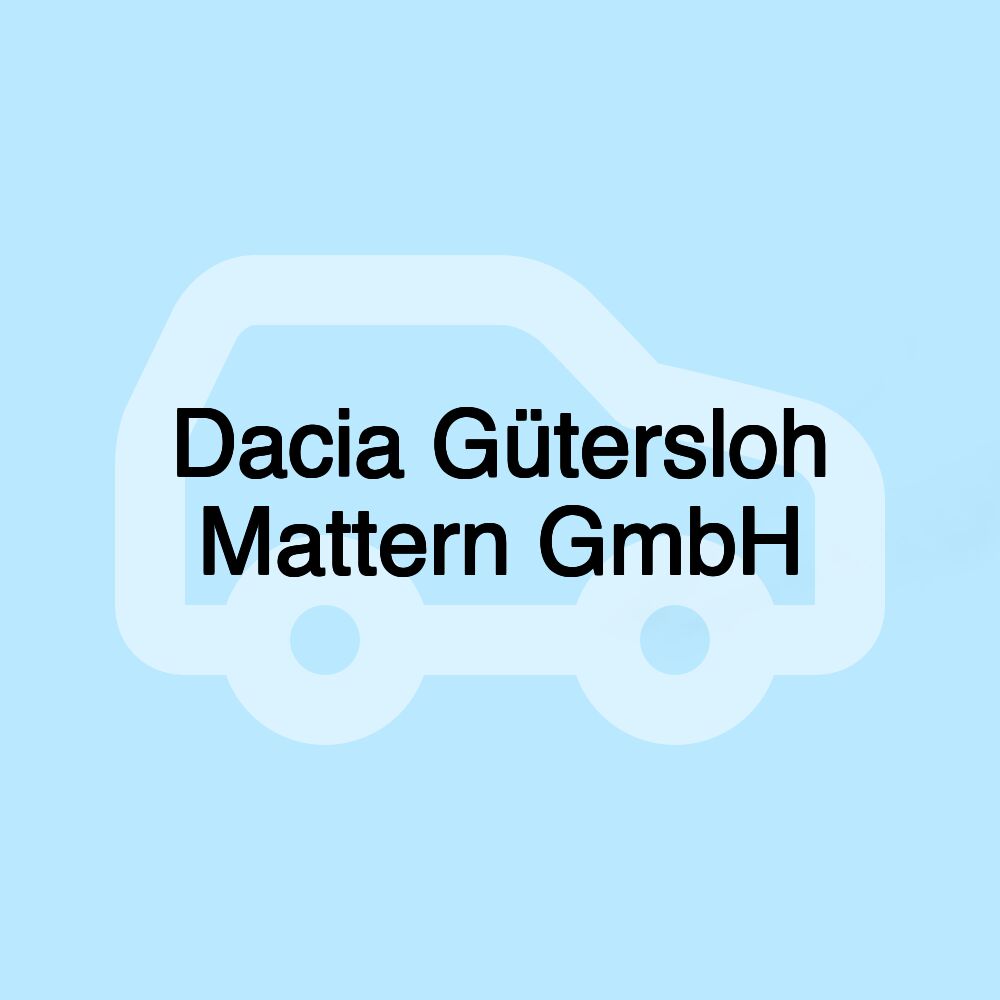 Dacia Gütersloh Mattern GmbH