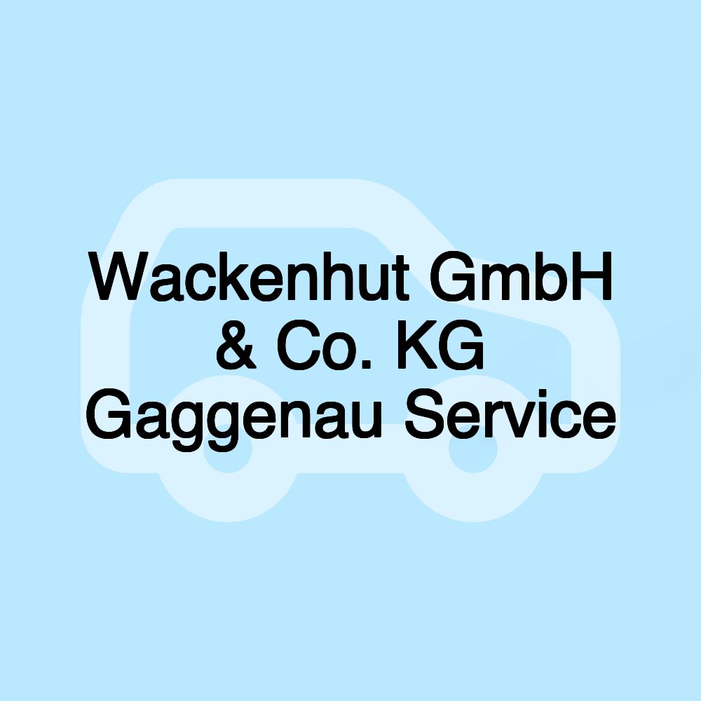 Wackenhut GmbH & Co. KG Gaggenau Service