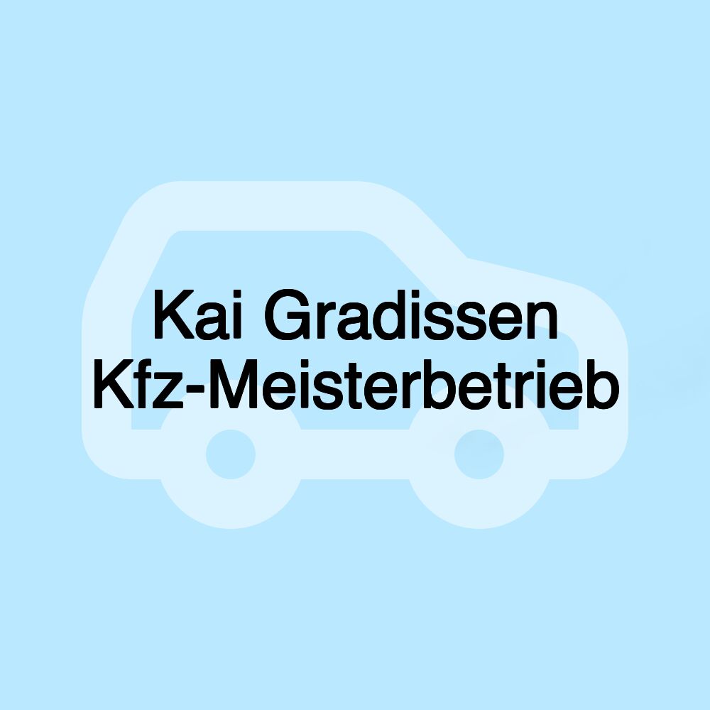 Kai Gradissen Kfz-Meisterbetrieb